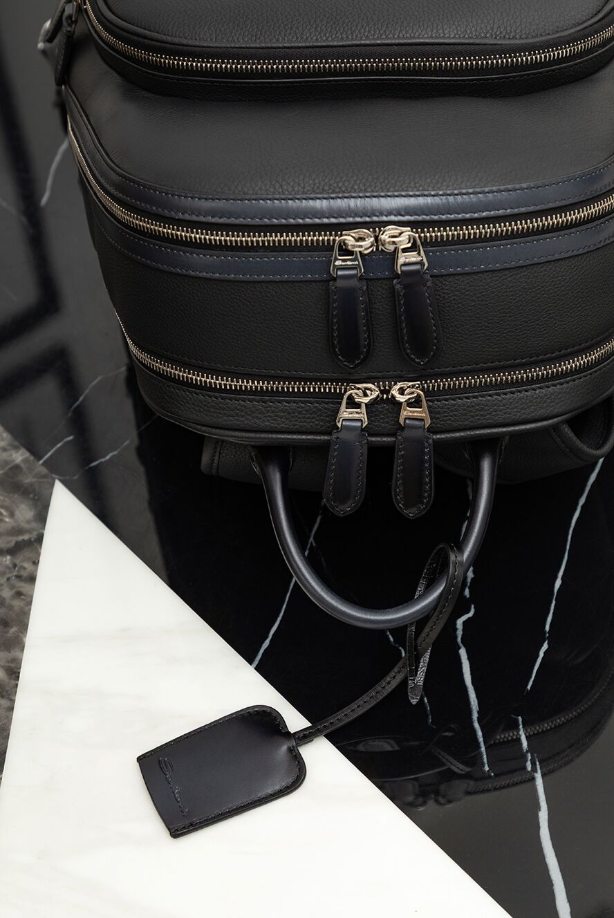 Santoni Рюкзак - Страна производитель: Италия. Уход: специализированная чистка - фото 1