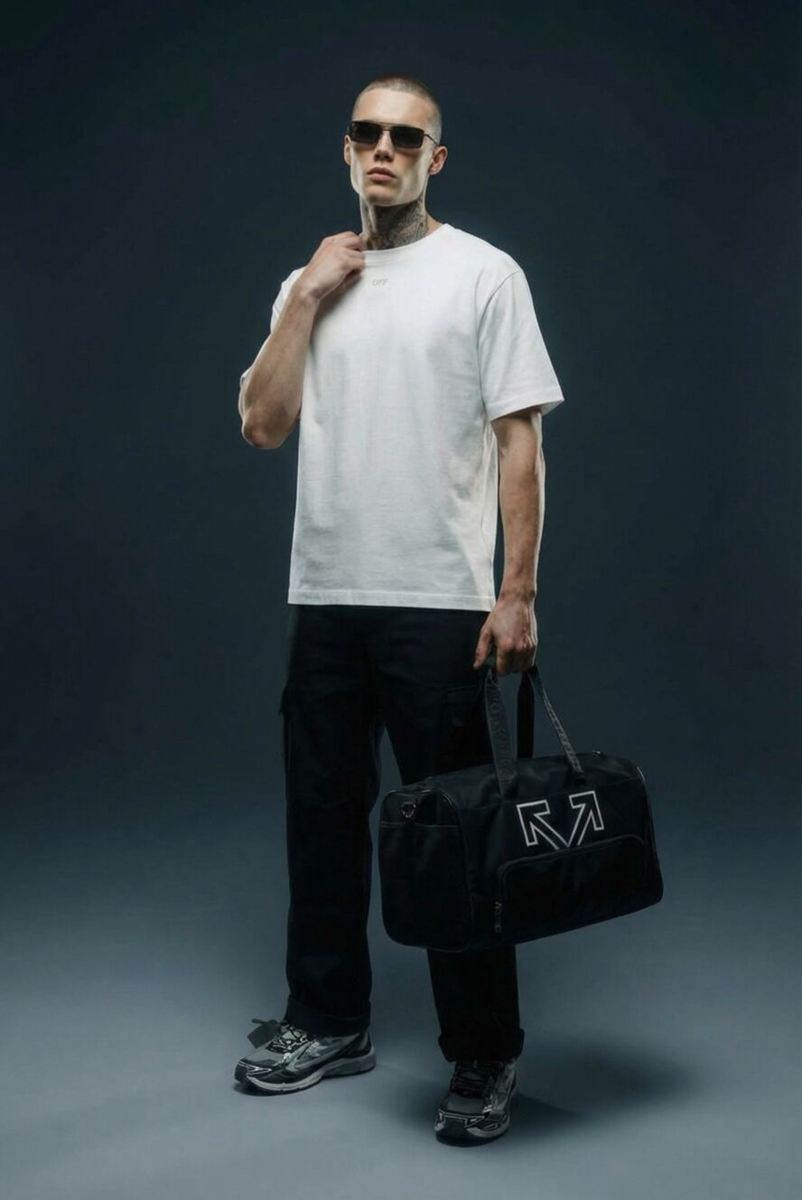 Off-White Travel bag - Country of manufacture: Italy. Care: specialized cleaning - photo 1