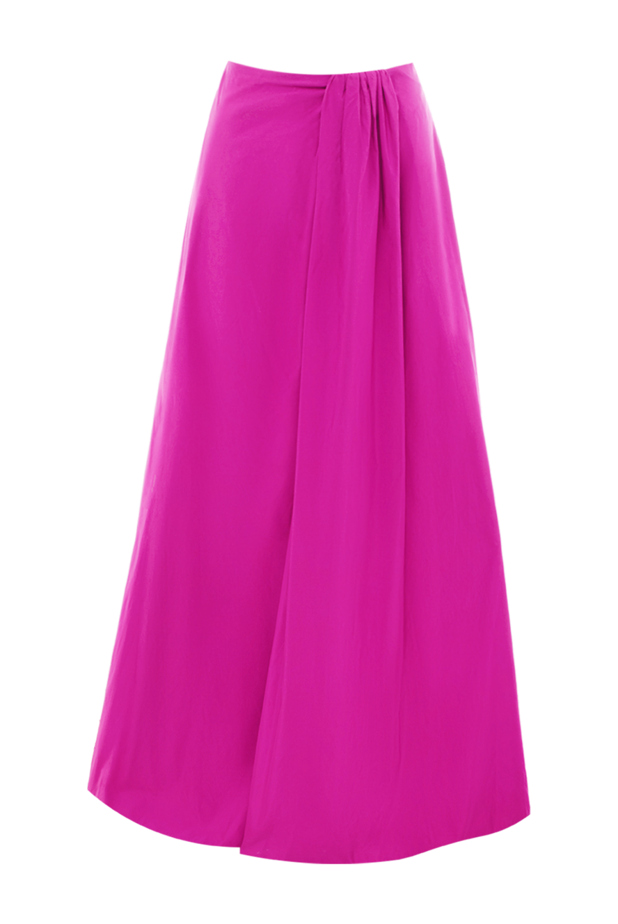 スカート VALENTINO Woman Skirt Blue 6B3DD18L94C 558 WOMAN VALENTINO BLUE COTTON DENIM SKIRT
