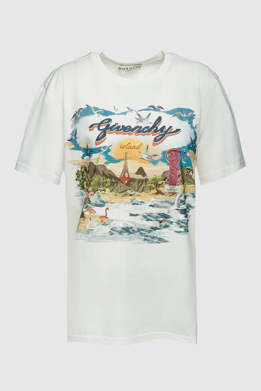 Tシャツ・カットソー GIVENCHY Women Tunic Tops BW70EKGYPV100 WHITE Givenchy Tシャツ - 白 - ホワイト | BW70EKGYPV100 | THEBS