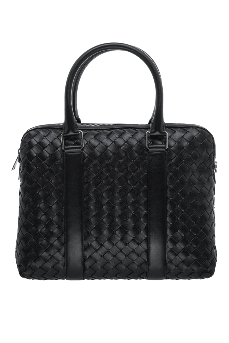 Bottega Veneta тонкий портфель intrecciatoіз плетеної телячої