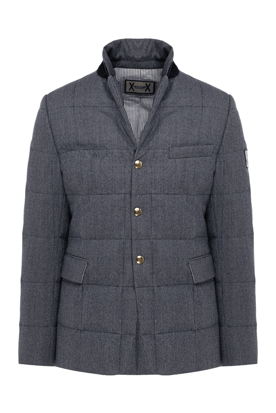 【MONCLER】 トリコット ジップアップ パッド入りジャケット パリ正規店買付！【MONCLER】ジップアップジャケット (MONCLER