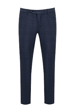 Men's gray wool trousers