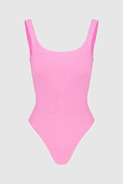 Swimsuit made of nylon and elastane pink for women