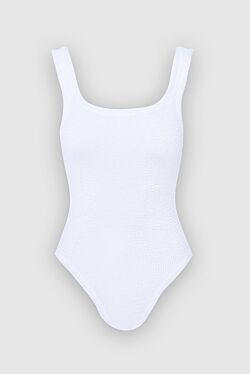 Swimsuit made of nylon and elastane white for women