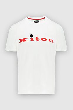 White cotton T-shirt for men