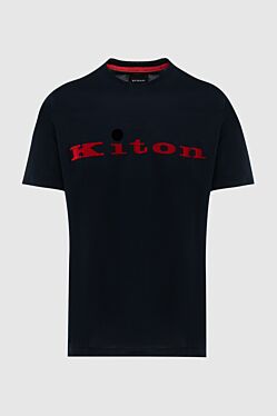 Cotton T-shirt blue for men