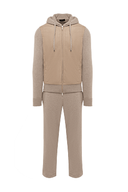 Men's beige walking suit