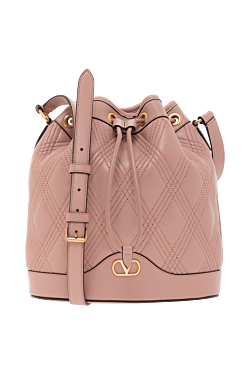 Сумка Nappa Deluxe из розовой стеганой кожи