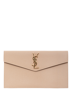 Small envelope clutch with a flap featuring Cassandra