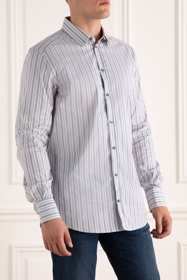 Dolce & Gabbana men's formal striped shirt with long sleeves 115119 - photo 3