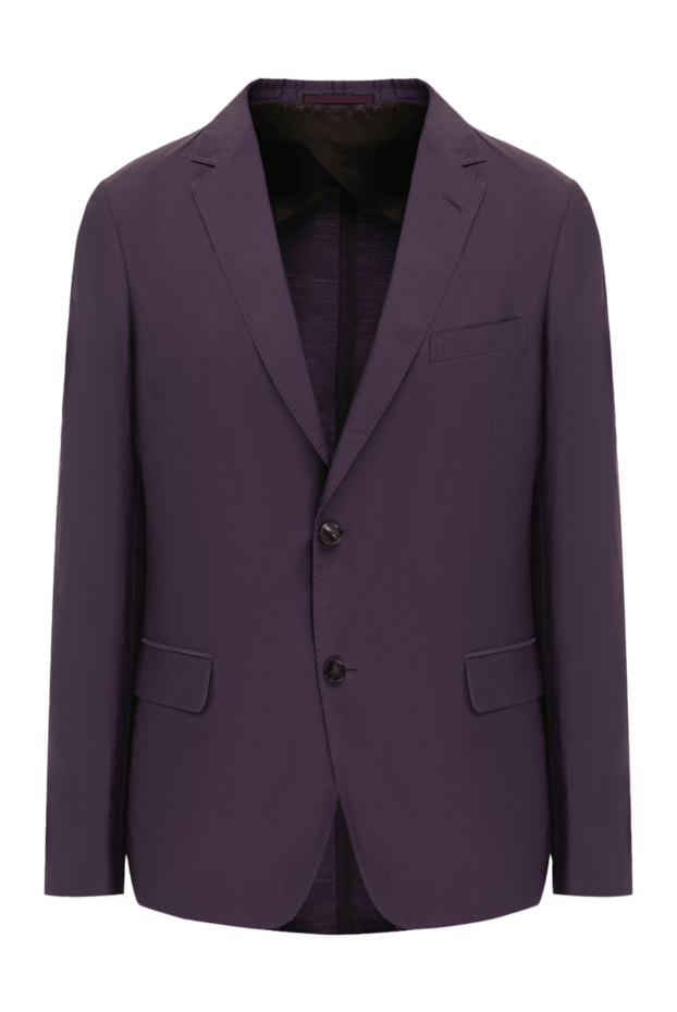 Gucci man cotton and silk jacket purple for men buy with prices and photos 119386 - photo 1