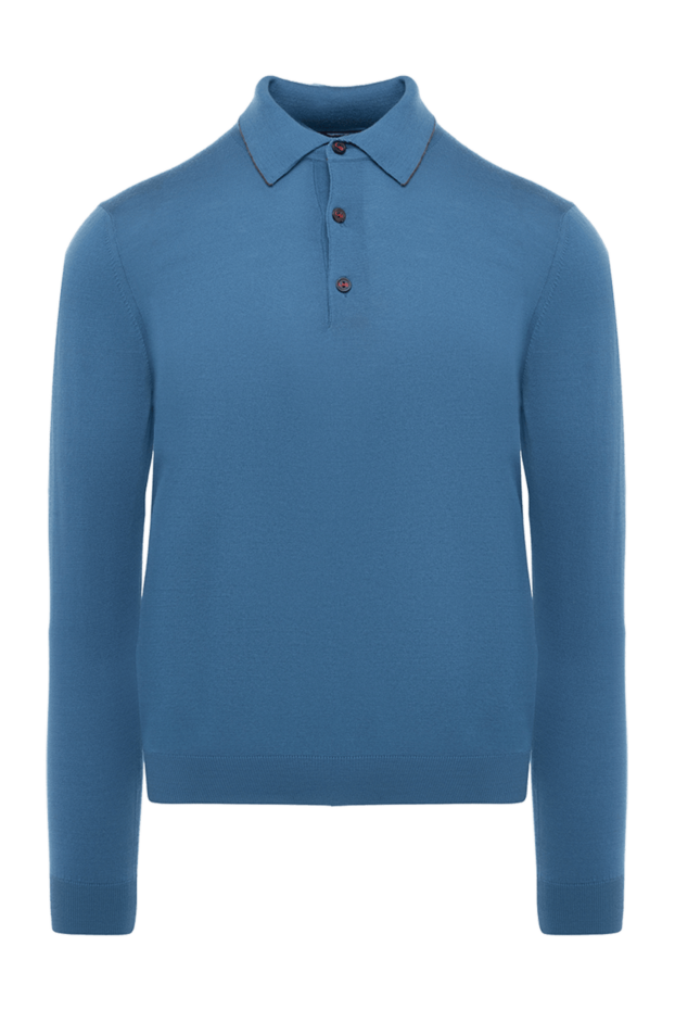 LB man wool long sleeve polo blue for men buy with prices and photos 130176 - photo 1