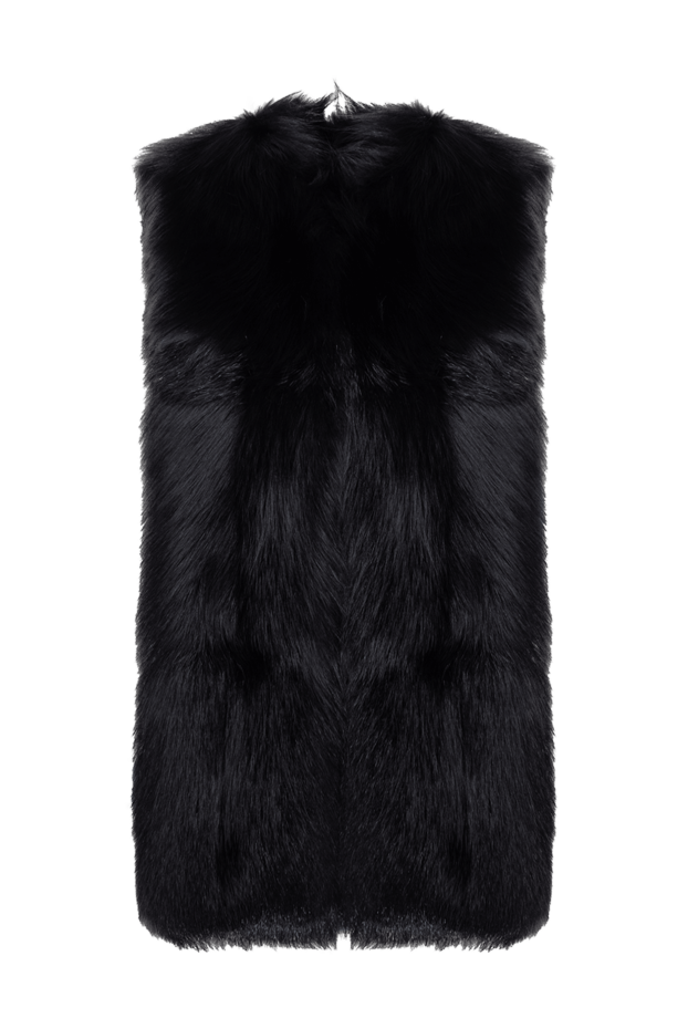 Dolce & Gabbana woman vest made of natural fox fur black for women buy with prices and photos 130588 - photo 1