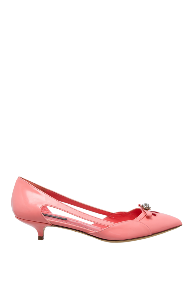 Dolce & Gabbana woman pink leather shoes for women buy with prices and photos 130652 - photo 1