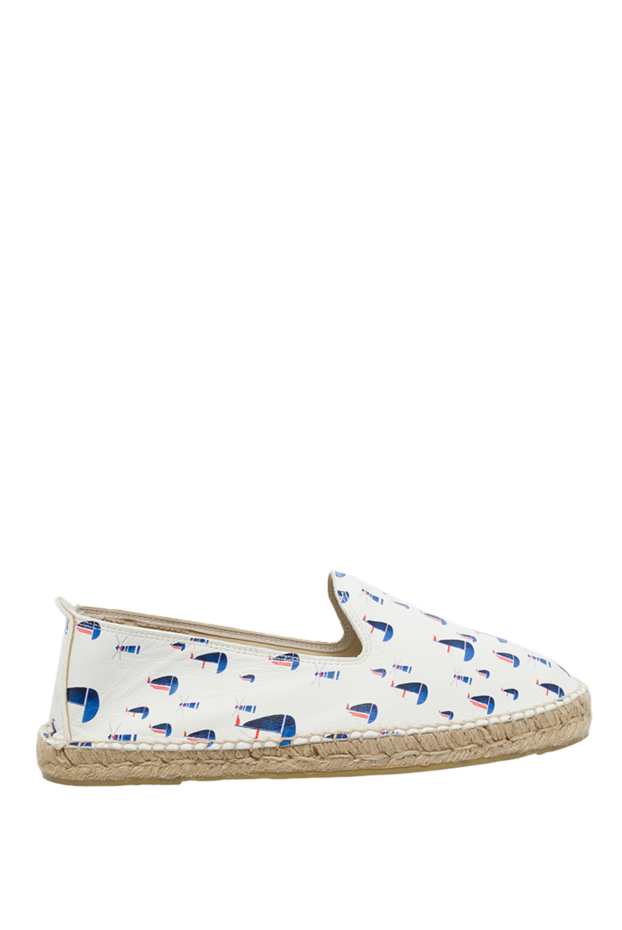 Manebi white leather espadrilles for men 131392 - photo 1