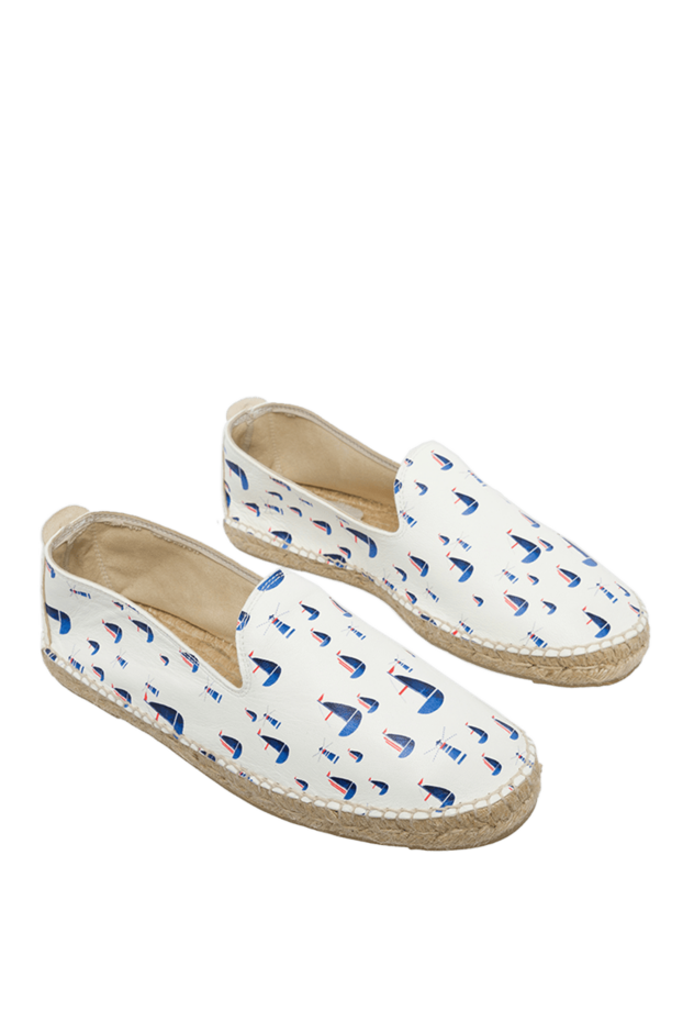 Manebi white leather espadrilles for men 131392 - photo 3