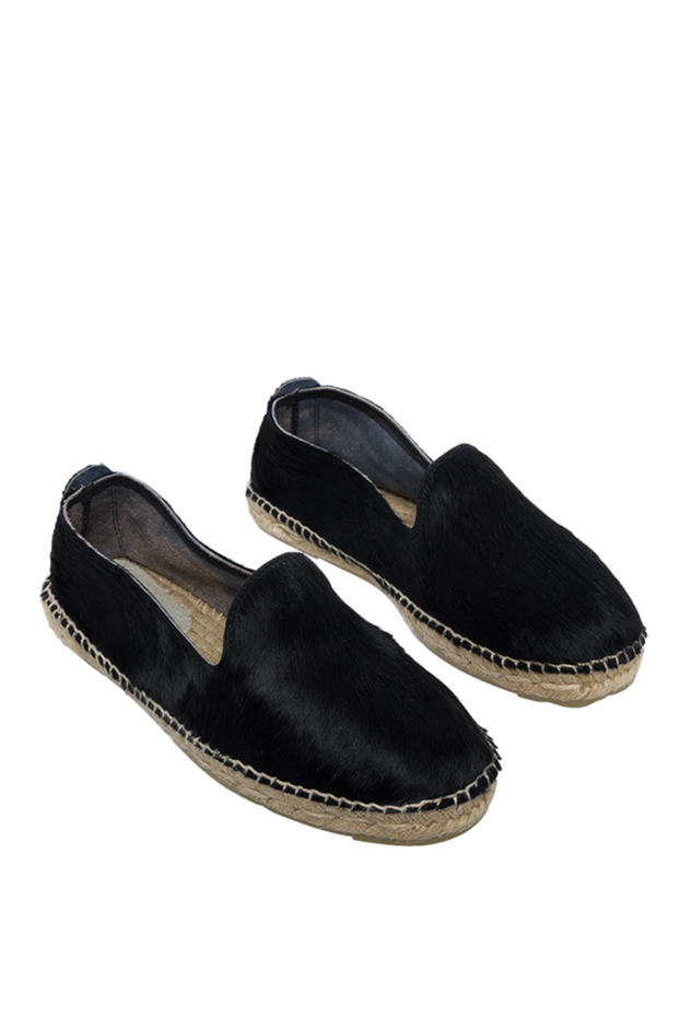 Manebi black pony leather espadrilles for men 131400 - photo 3