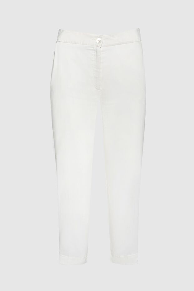 La Perla woman white viscose and silk trousers for women buy with prices and photos 131421 - photo 1