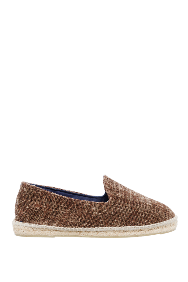 Manebi espadrilles made of cotton brown men's 131548 - photo 1