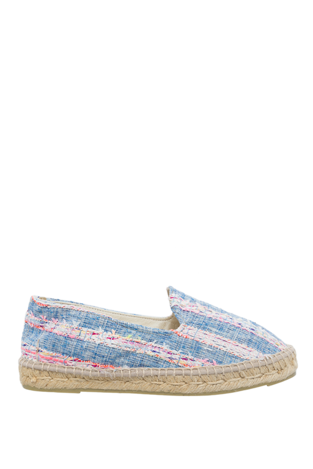 Manebi woman blue tweed espadrilles for women buy with prices and photos 131551 - photo 1