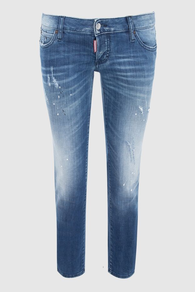 Dsquared2 woman blue cotton jeans for women buy with prices and photos 131697 - photo 1