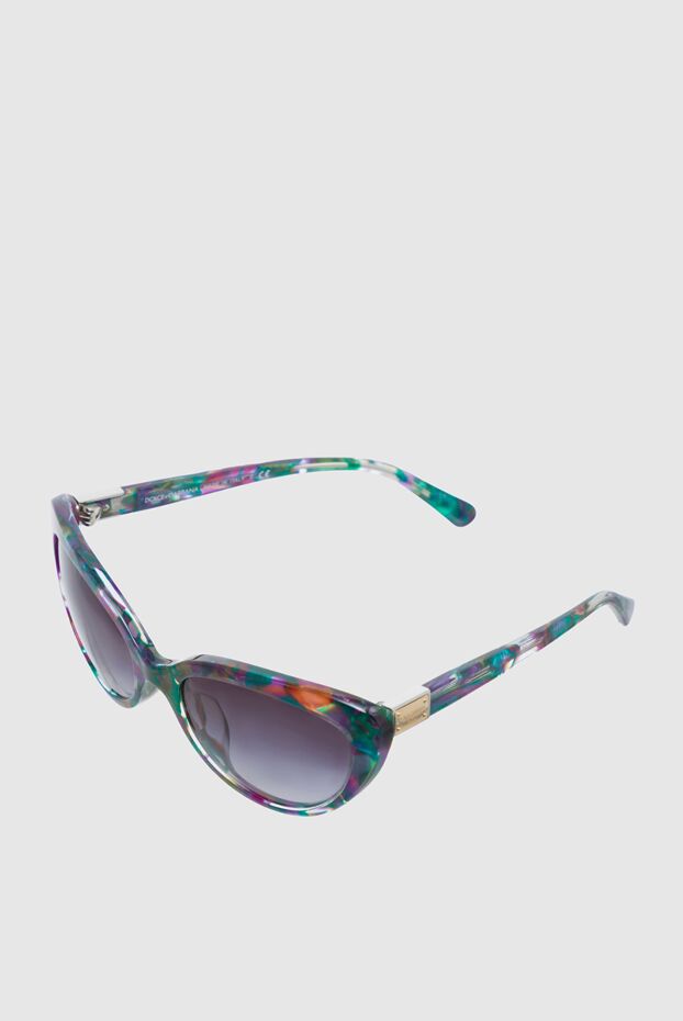 Dolce & Gabbana women's sunglasses with a multicolor print, purple 131758 - photo 3