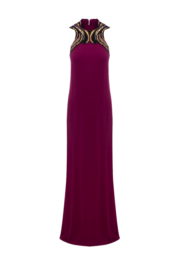 Gucci жіночі сукня з шовку фіолетова жіноча купити фото з цінами 131783 - фото 1