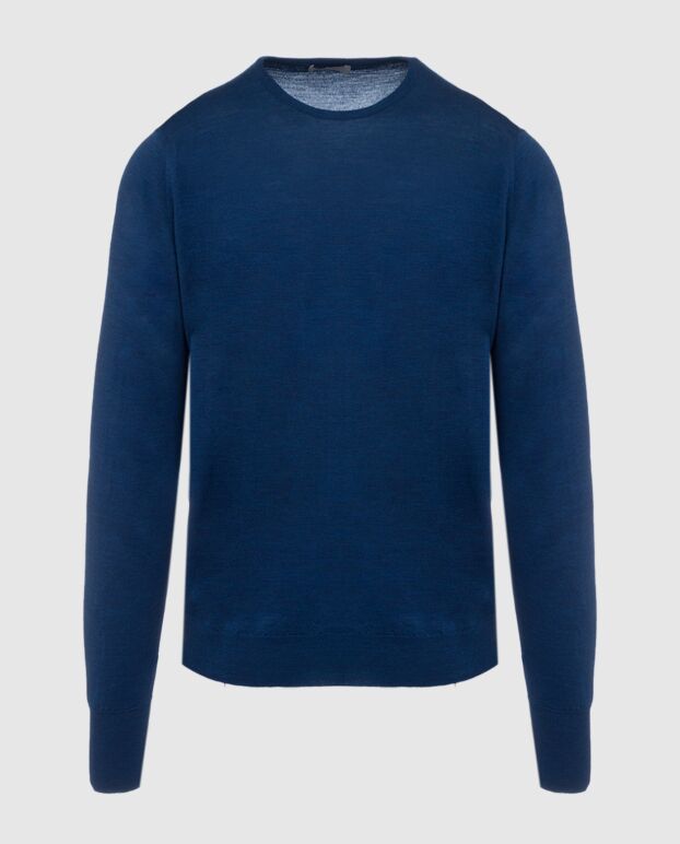 John Smedley man wool jumper blue for men buy with prices and photos 131815 - photo 1