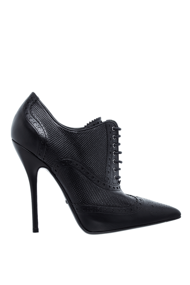 Gucci жіночі черевики зі шкіри чорні жіночі купити фото з цінами 131856 - фото 1