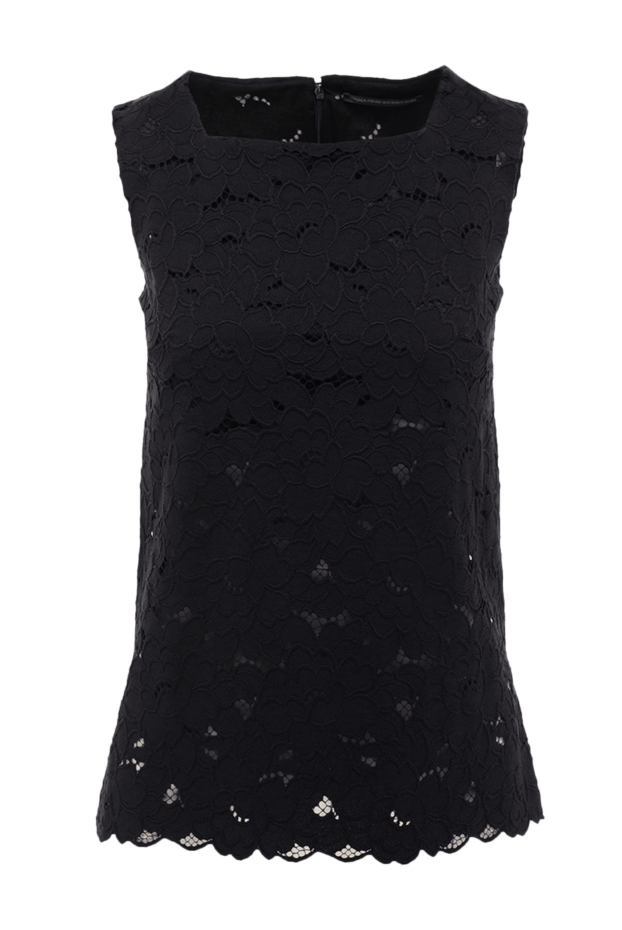 Ermanno Scervino woman women's black polyester and cotton top buy with prices and photos 131978 - photo 1