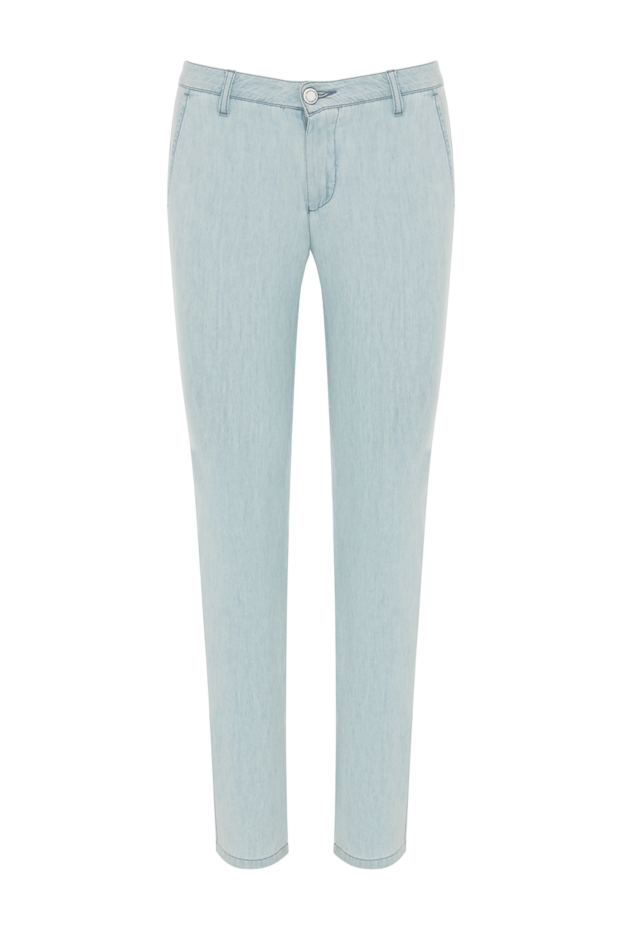Ermanno Scervino woman blue cotton jeans for women buy with prices and photos 131993 - photo 1