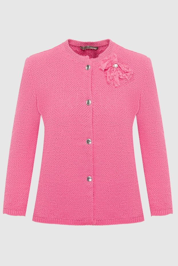 Ermanno Scervino woman pink polyamide cardigan for women buy with prices and photos 132042 - photo 1