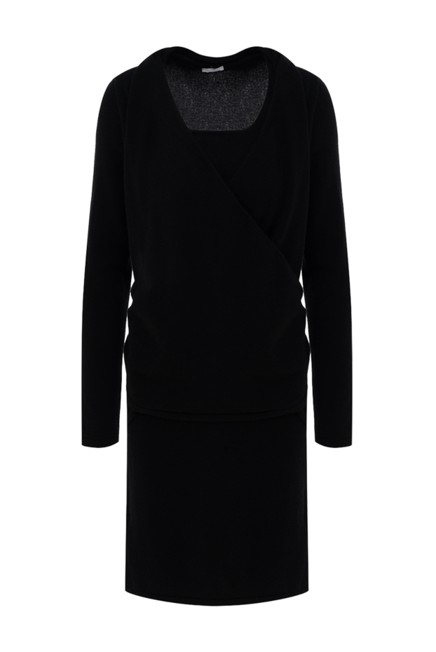 Malo женские платье из кашемира черное женское купить с ценами и фото 132110 - фото 1