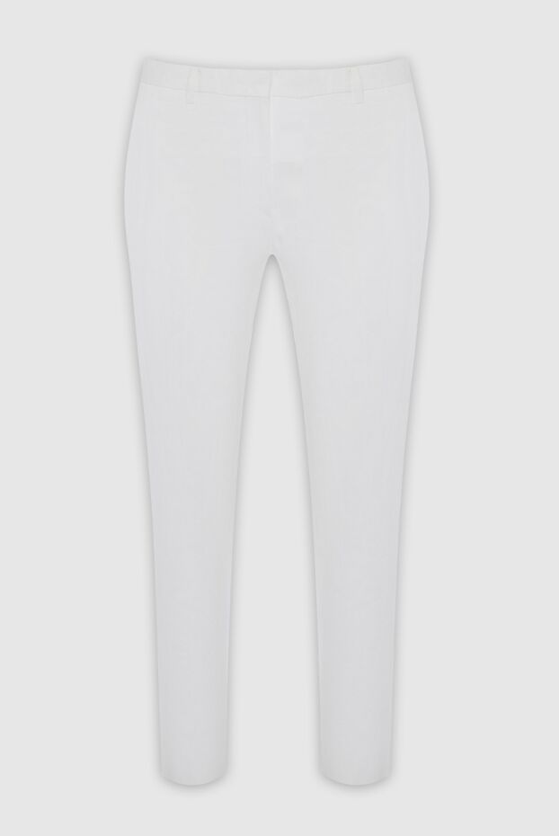 Malo женские брюки из хлопка белые женские купить с ценами и фото 132208 - фото 1
