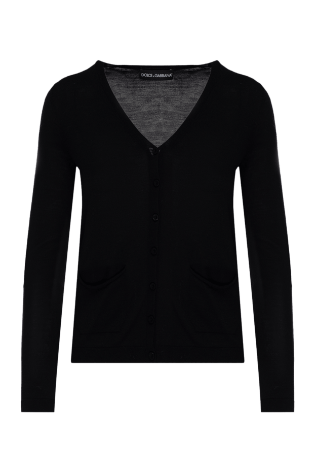 Dolce & Gabbana woman black woolen cardigan for women buy with prices and photos 132289 - photo 1