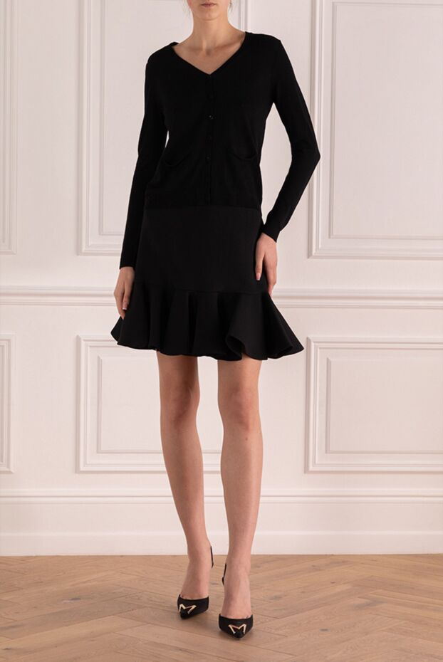 Dolce & Gabbana жіночі кардиган з вовни чорний жіночий купити фото з цінами 132289 - фото 2