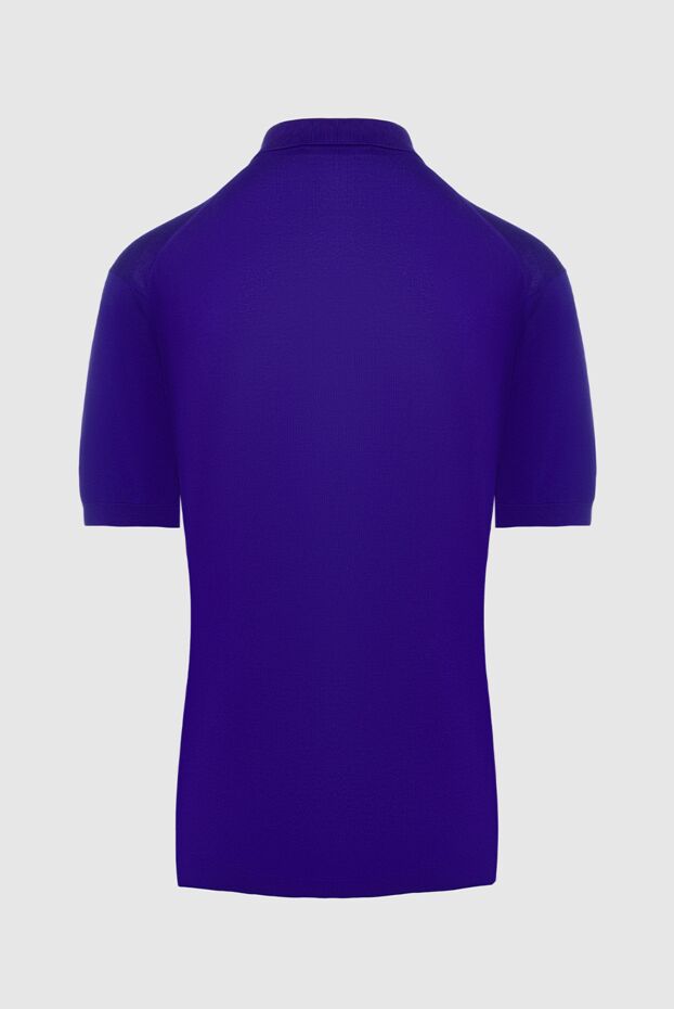 John Smedley man cotton polo purple for men buy with prices and photos 133547 - photo 2