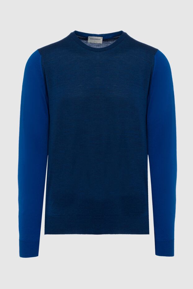 John Smedley man wool jumper blue for men buy with prices and photos 133553 - photo 1