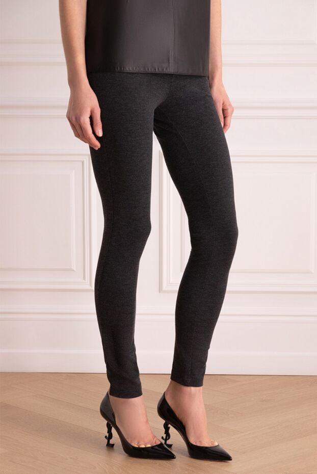 Ermanno Scervino gray leggings for women 133771 - photo 3