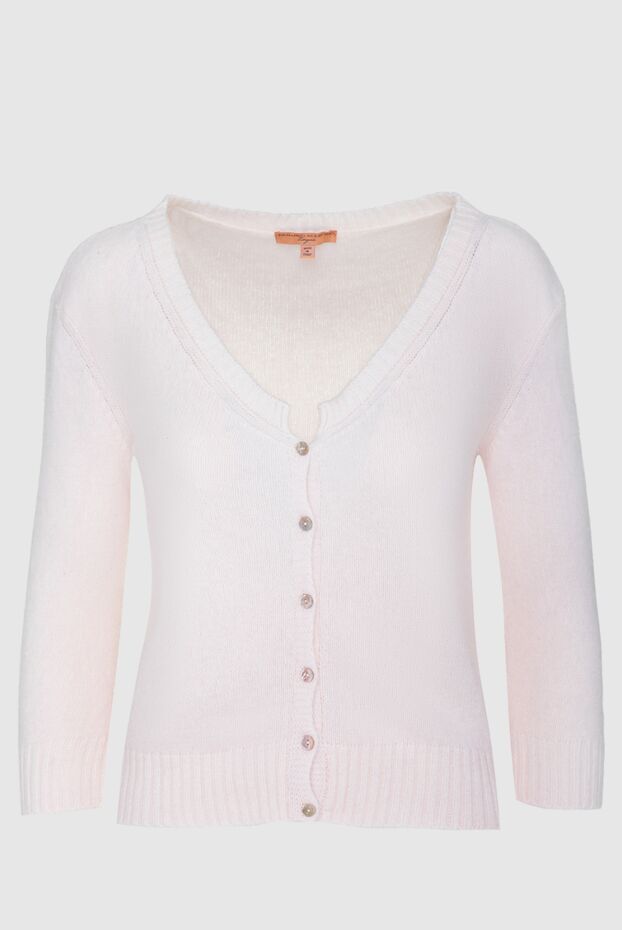 Ermanno Scervino woman pink angora and polyamide сardigan for women buy with prices and photos 133812 - photo 1