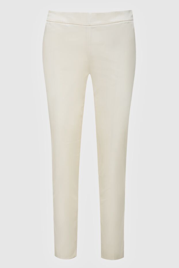 Casheart woman white viscose and cotton trousers for women buy with prices and photos 134548 - photo 1