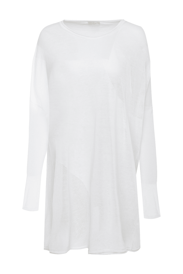 Casheart woman white linen and polyamide jumper for women buy with prices and photos 134605 - photo 1