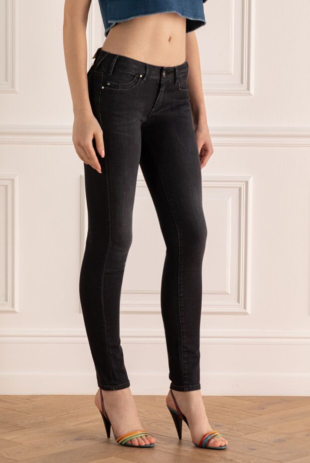 Tramarossa dark jeans with anatomical hip line and minimal stitching 134625 - photo 3
