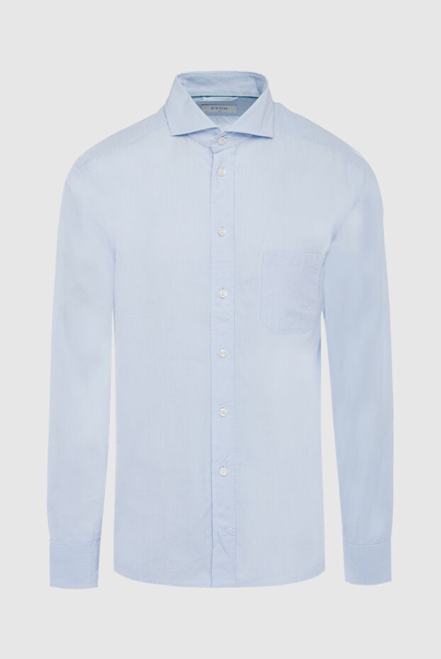 Eton man blue cotton shirt for men buy with prices and photos 134865 - photo 1