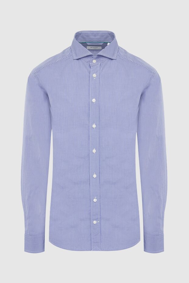 Eton man blue cotton shirt for men buy with prices and photos 134866 - photo 1