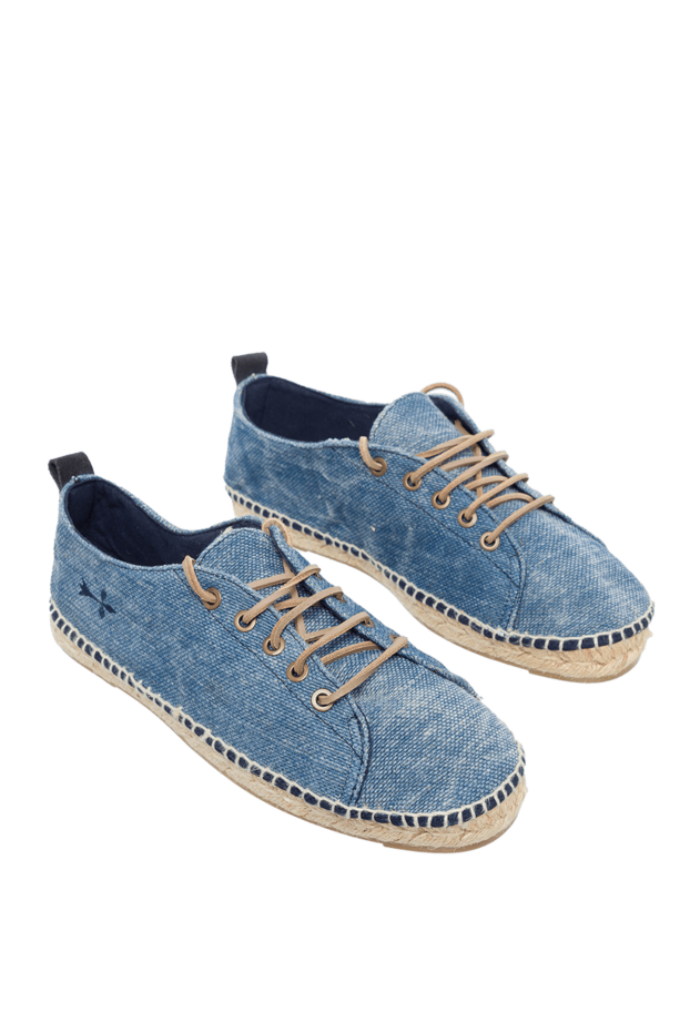 Manebi blue canvas espadrilles for men 134950 - photo 3