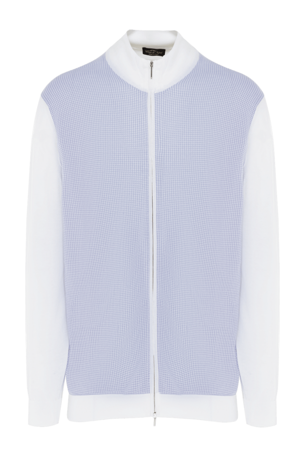 Cesare di Napoli man men's wool cardigan white buy with prices and photos 134966 - photo 1