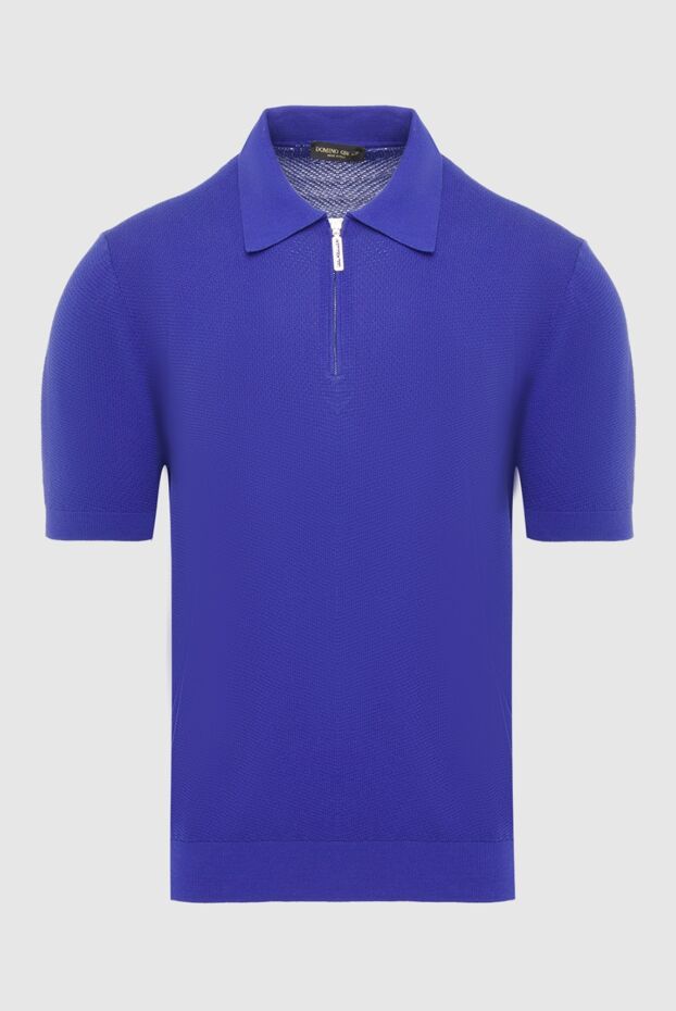 Cesare di Napoli man cotton polo purple for men buy with prices and photos 134980 - photo 1