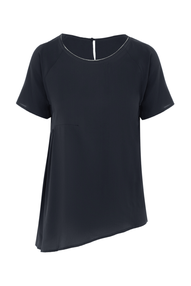 Panicale женские блуза из шелка серая женская купить с ценами и фото 135004 - фото 1